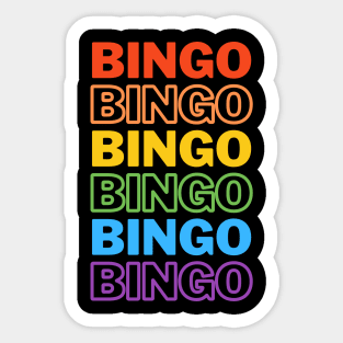 Bingo Sticker